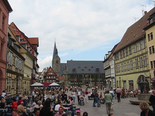 Quedlinburg, Rathausplatz
