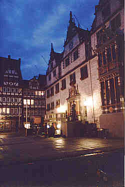 Rathaus nachts