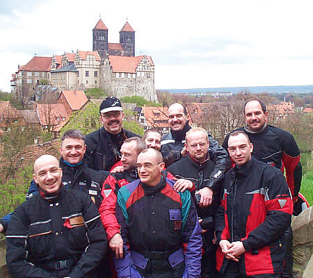 Quedlinburg vom M&uuml;nzenberg aus