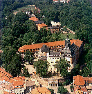 Luftbild von Ost nach West